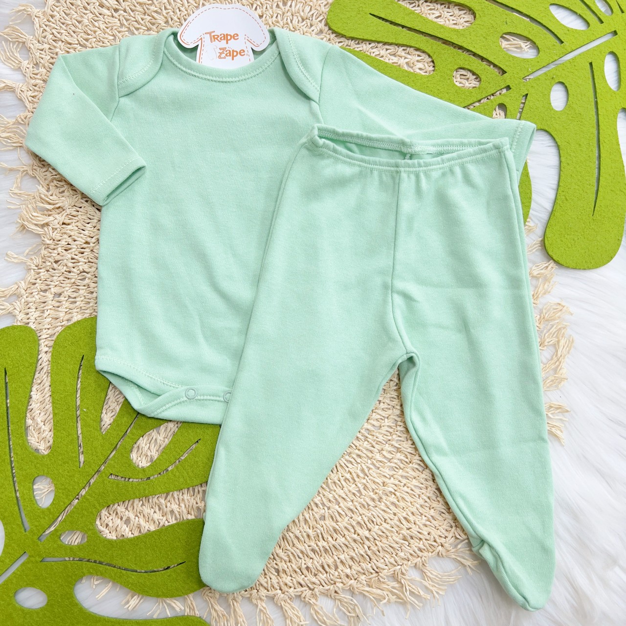 Conjunto Basic Longa - Verde Menta